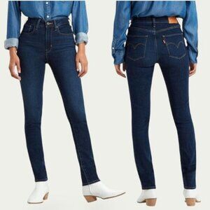 LEVI'S Premium 721 High-Rise Skinny Jeans Sz 27 Bogota Feels